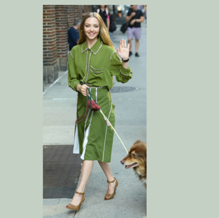Amanda Seyfried; August 6, New York City; celebrities; wearing; actress