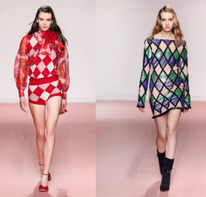 Argyle Obsession Blumarine Fall Winter 2019 collection