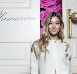 Soleil Stasi . Blumarine Party Ribbon Fall Winter 2019/20 collection
