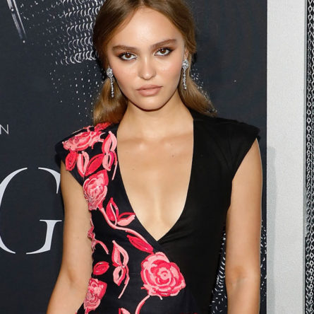 Lily-Rose Depp wore Chanel at The King “Premiere” in New York (photo by Taylor Hill)
