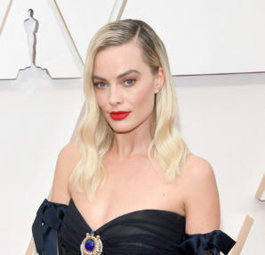 Margot Robbie wore Chanel at the 92nd Academy Awards in Los Angeles (photo by Kevin Mazur)