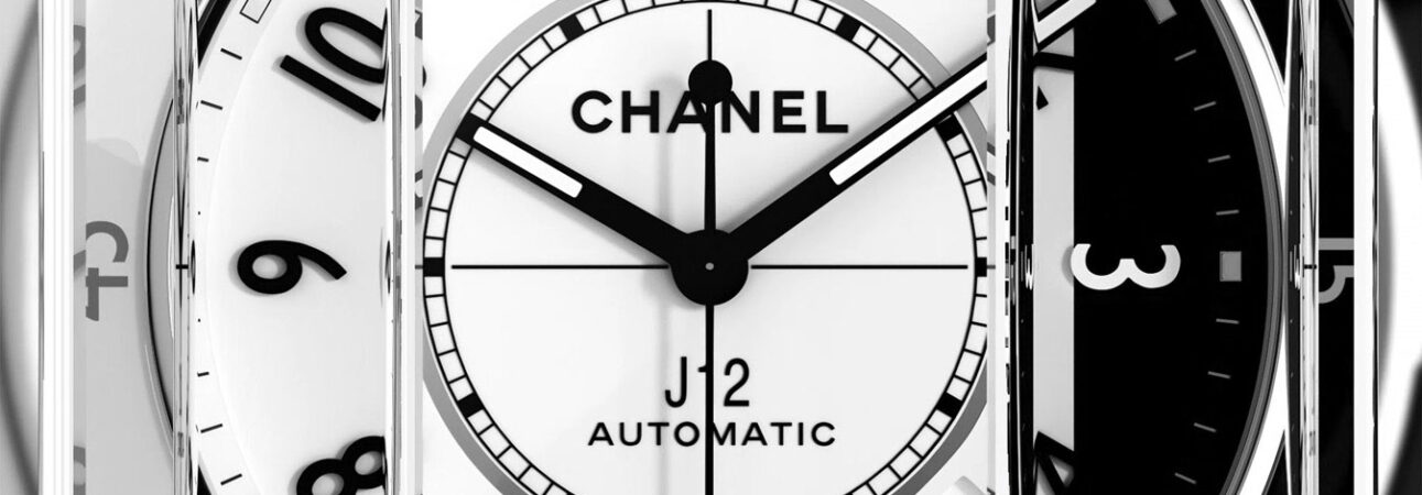 Digital campaign - CHANEL WATCHES . new J12 Paradoxe watch in black and white ceramic