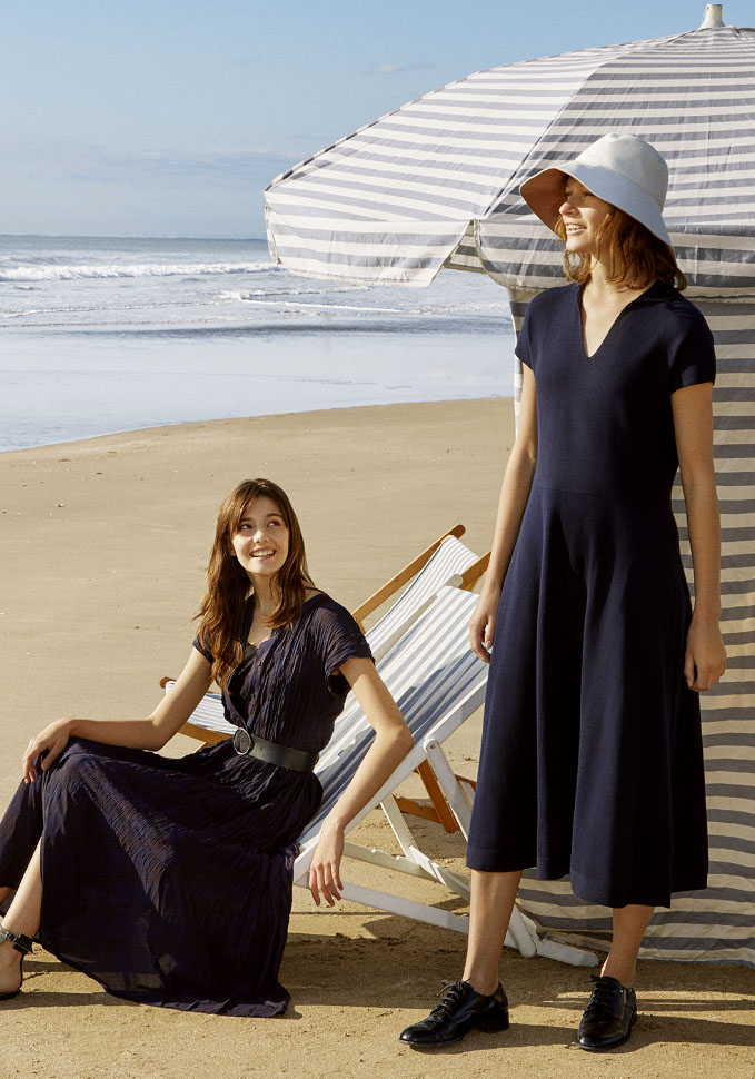 Uniqlo | Ines de la Fressange Spring Summer 2021 Collection: Deauville Inspiration