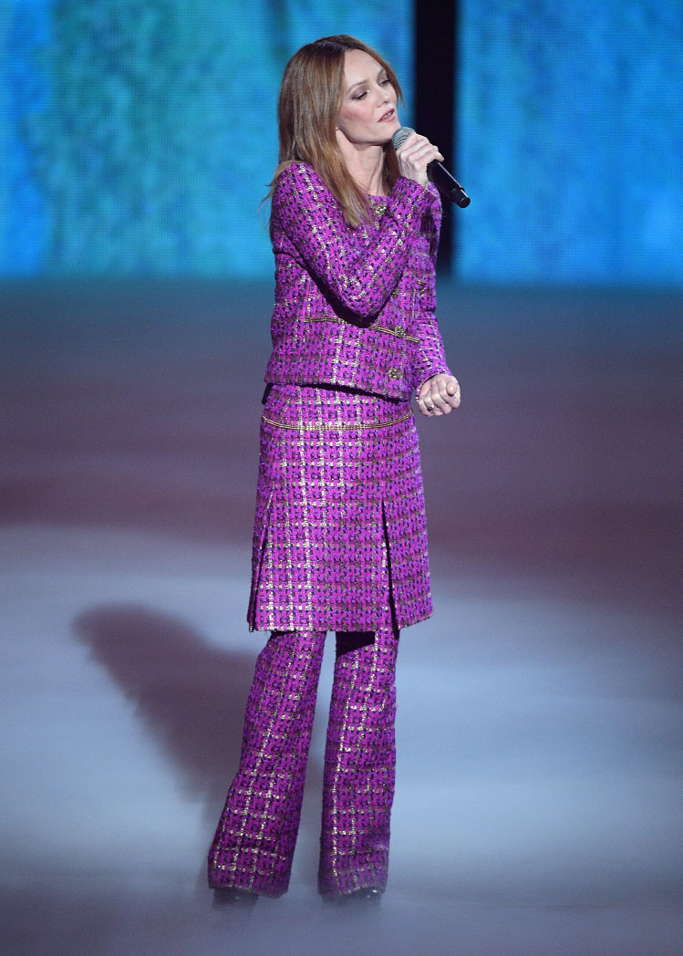 Vanessa Paradis wore Chanel at the 36th Ceremony of the "Victoires de la Musique"
