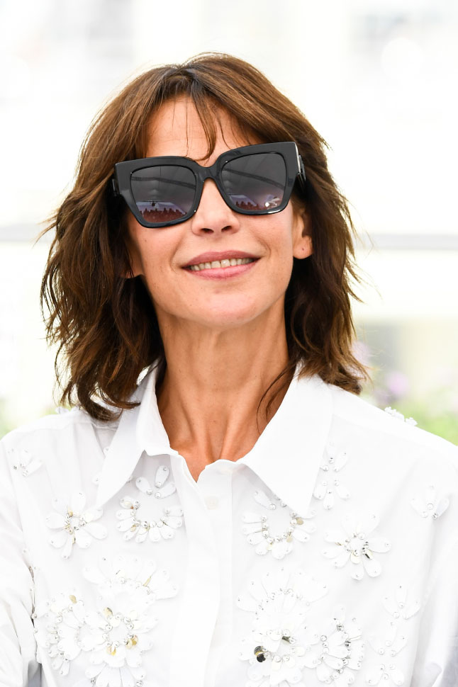Sophie Marceau wore Valentino at 74° Cannes International Film festival - photo by Alfonso Catalano