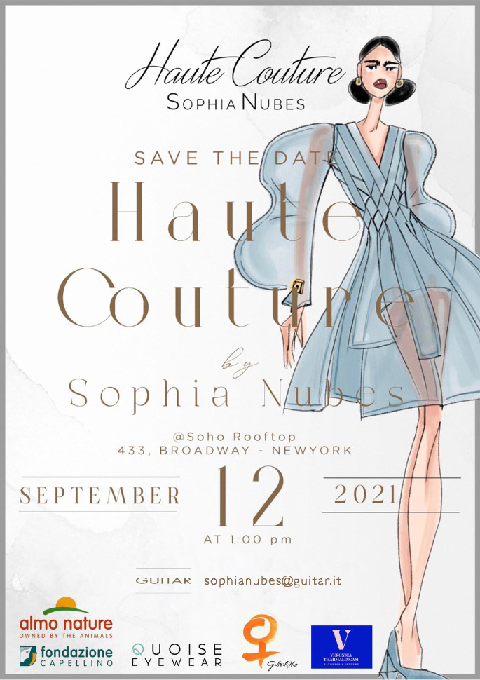 Sophia Nubes haute couture New York Fashion Week