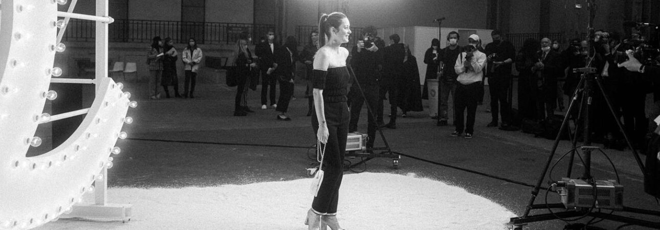 Marion Cotillard in Chanel special guests at Chanel Spring Summe
