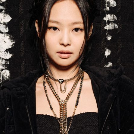Jennie Chanel Ambassador wore Chanel at Chanel at the Fall Winte