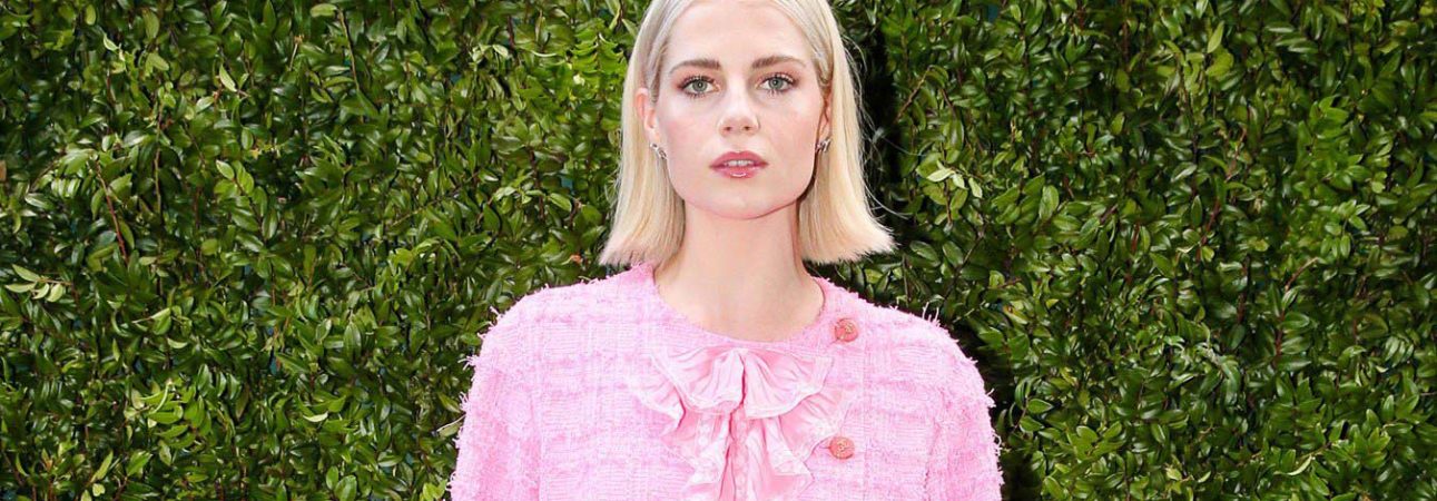Lucy Boynton wore Chanel at the Tribeca Festival Women's Luncheon
