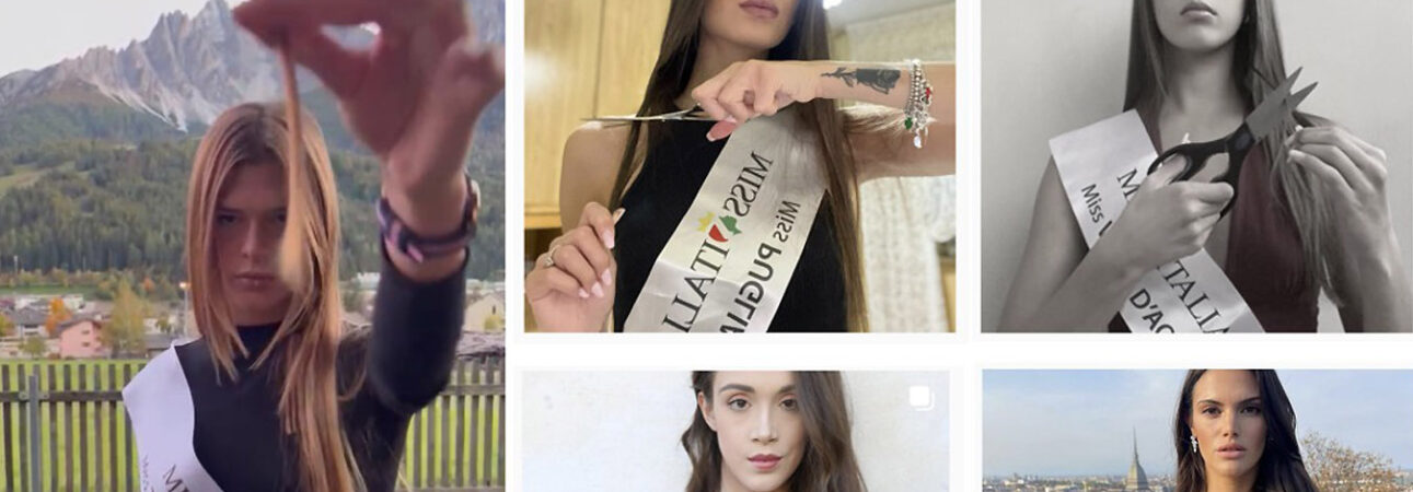 Iran, finaliste di Miss Italia si tagliano i capelli in segno di solidarietà