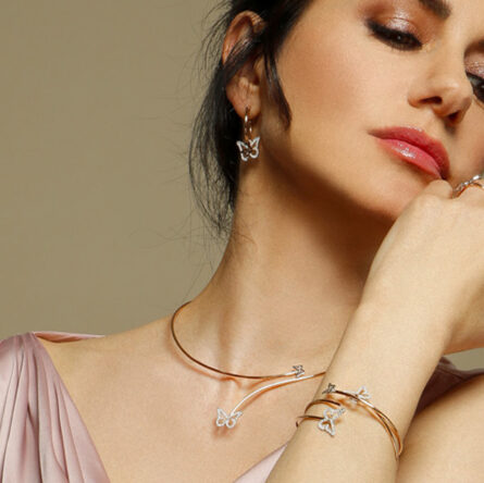 Rossella Brescia | Linea Butterfly Rossella gioielli | Il Diamante al JGT di Dubai