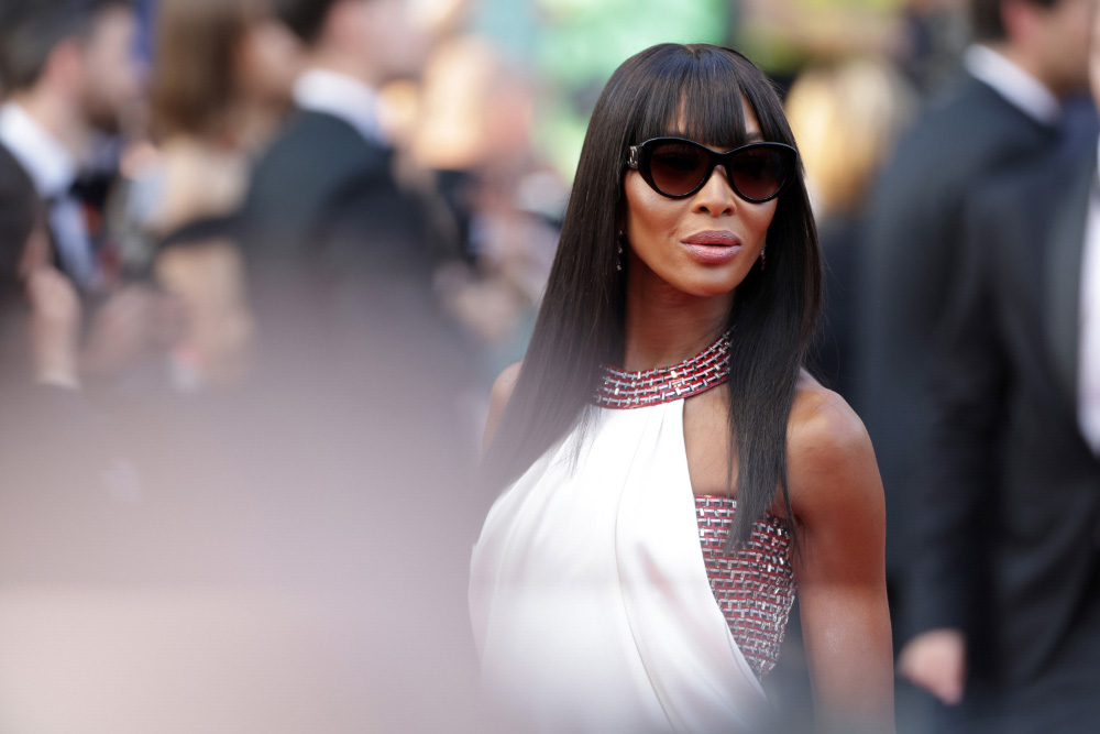 Naomi Campbell in Chanel