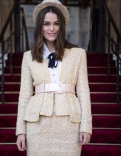 Keira Knightley OBE Investiture at Buckingham Palace_December 13th 2018 .   (photo WPA Pool)
