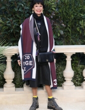 Geraldine Chaplin . Chanel Spring-Summer 2019 Haute Couture Collection