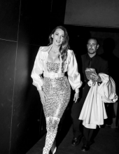 Blake Lively at Chanel The Paris New York 2018-19 Metiers d'art collection