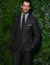 David Gandy . Montblanc Booth At SIHH 2019 - Cocktail