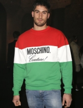 Luigi Cesolini . Moschino - Front Row - Menswear Collection Autumn/Winter 2019/20